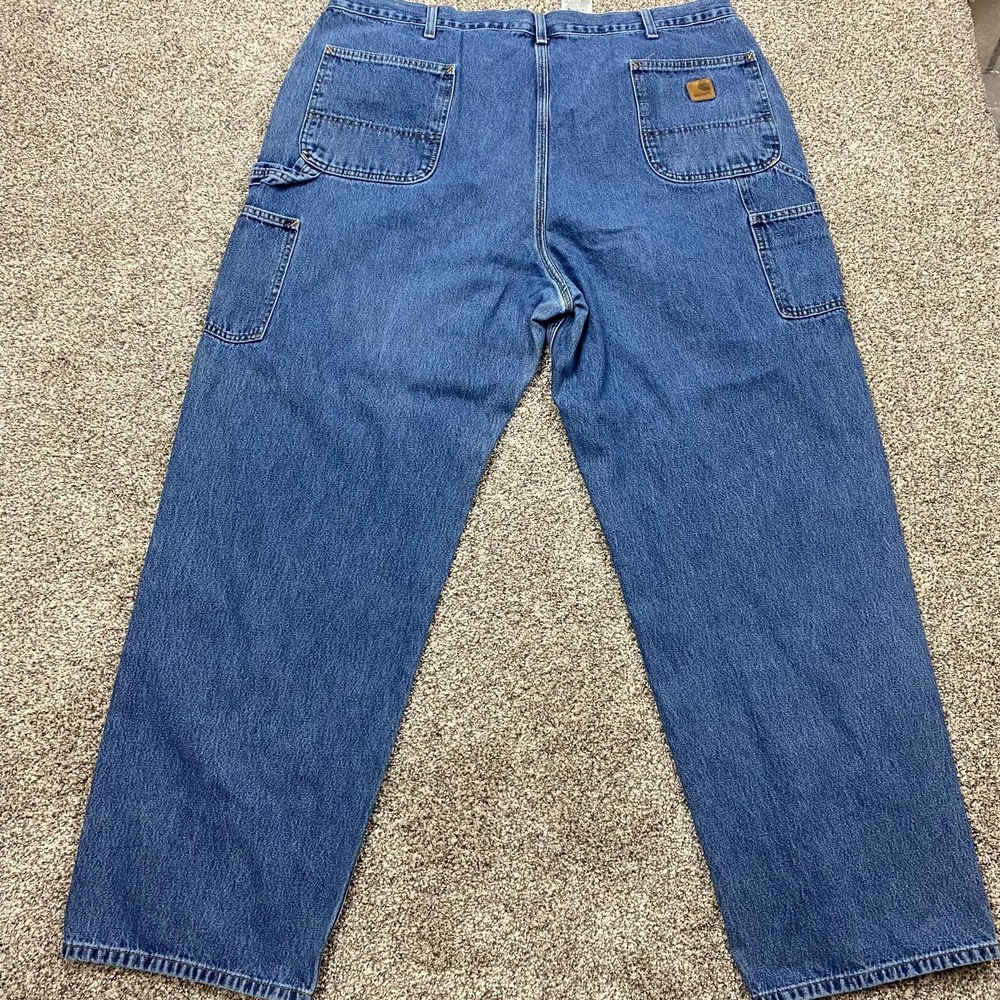 Carhartt Jeans Men's 41X31.5 B13 dps workwear faded  cowboy welder